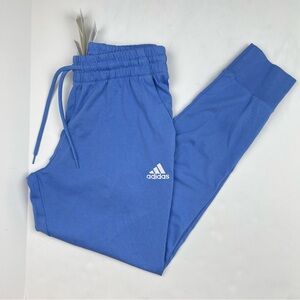 NWT Adidas Tapered Leg Full Length Track Joggers Men’s Medium Sportswear Blue